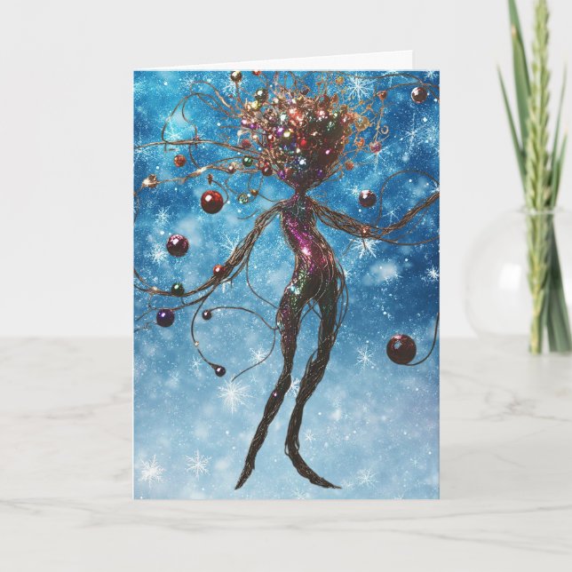 *~* 37 kosmische Augen, die mit Liebe AP97 Dankeskarte (Vorderseite)