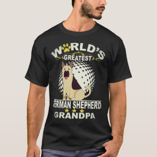 37 Weltgrößter Deutscher Schäferhund Opa Deutscher T-Shirt
