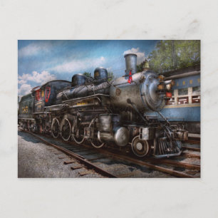 385 - Zug - Dampfzug - 385 Vollständig restauriert Postkarte