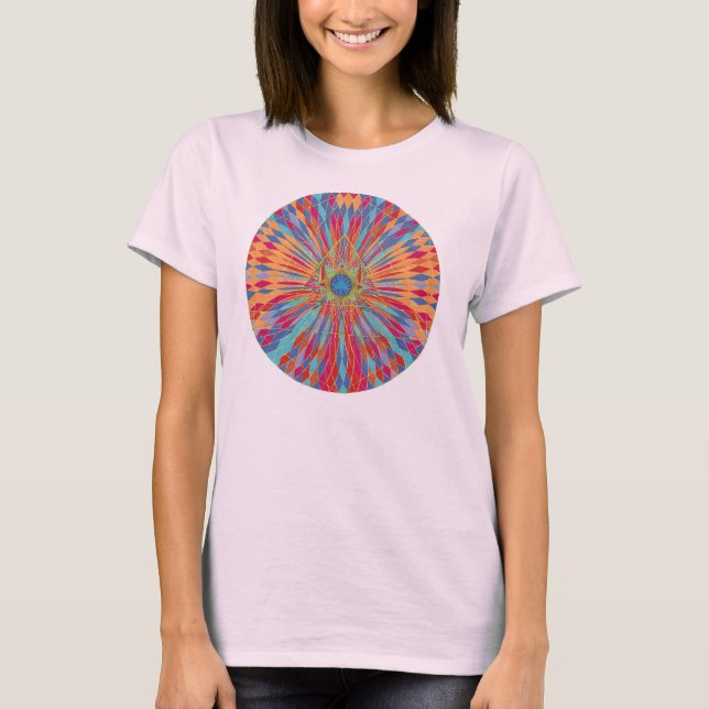 387mandalaBJRN 026 T-Shirt (Vorderseite)