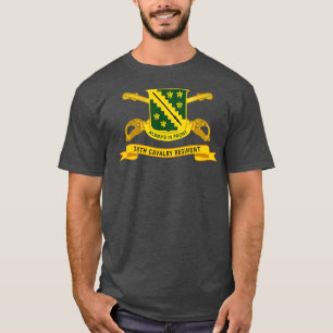 38. Cavalry Regiment w Br Ribbon X T-Shirt