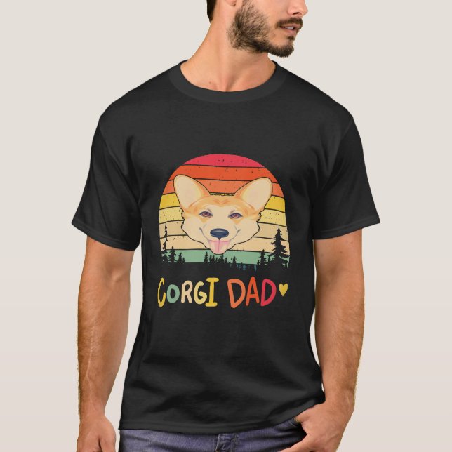 38 Corgi-Vater Corgi T-Shirt (Vorderseite)