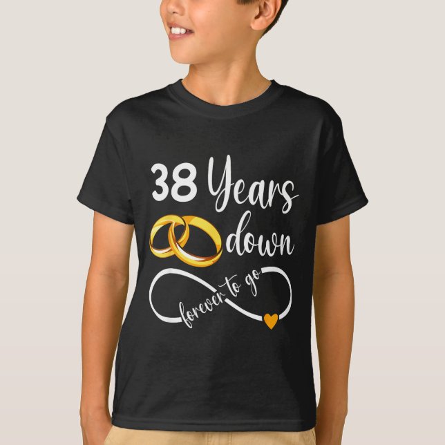 38 Down Forever Go Paar T-Shirt (Vorderseite)