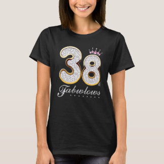38 & Fabulous 38 Years Old 38 th Birthday Diamond  T-Shirt