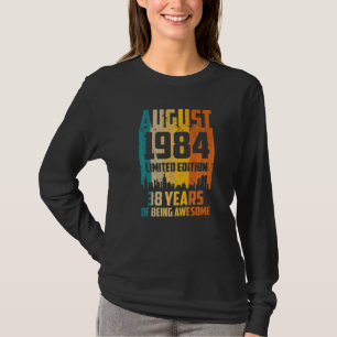 38. Geburtstag 38 Jahre Phantastisch seit August 1 T-Shirt