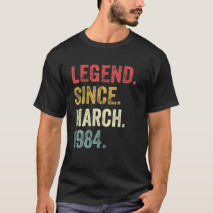 38. Geburtstag Geschenke 38 Jahre alte Legende sei T-Shirt