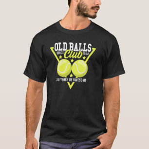 38. Geburtstag I Old Balls Club Seit 1984 I Tennis T-Shirt