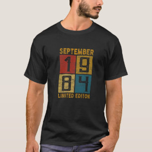 38. Geburtstag September 1984 Geboren 1984 38 Jahr T-Shirt