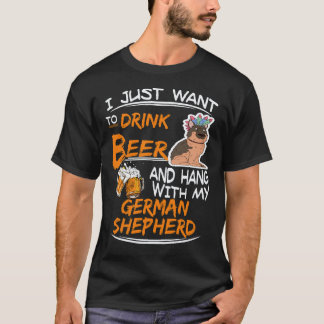 38 Ich will einfach nur Bier trinken und mit meine T-Shirt