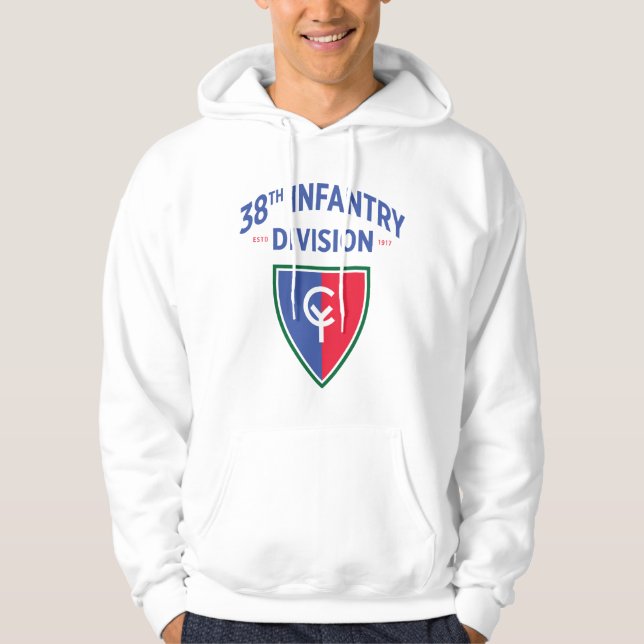 38. Infanterie-Division United Staaten Military Hoodie (Vorderseite)