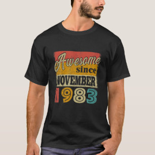 38 Jahre alte Dekoration Phantastisch seit Novembe T-Shirt