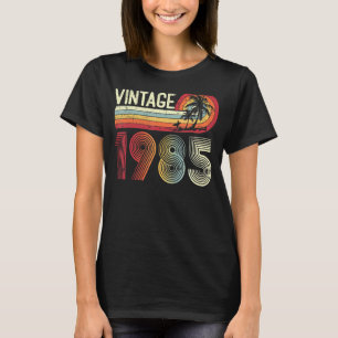 38 Jahre alte Männer Frauen Vintag 1985 Retro 38. T-Shirt