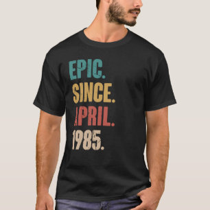 38 Jahre alte Vintage 1985 Geburtstag 38. Dekorati T-Shirt