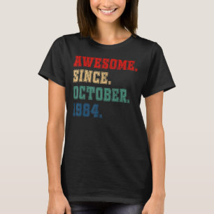 38 Jahre Phantastisch seit Oktober 1984 38. Geburt T-Shirt