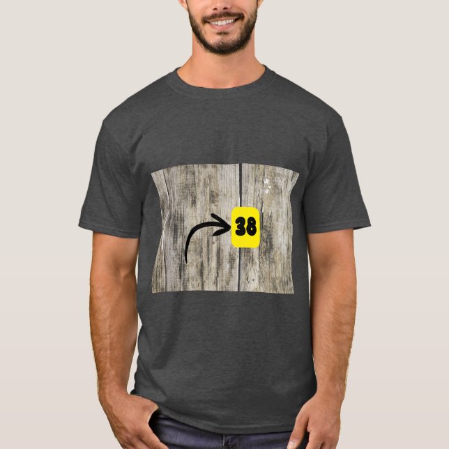 38 numerologisch inspiriert Hemd T-Shirt (Vorderseite)