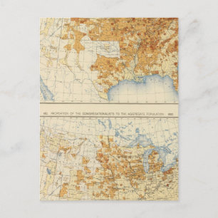 38 Presbyterianer, Kongregationalisten 1890 Postkarte