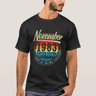 38. Tagesdekorationen November 1983 Männer Frauen  T-Shirt
