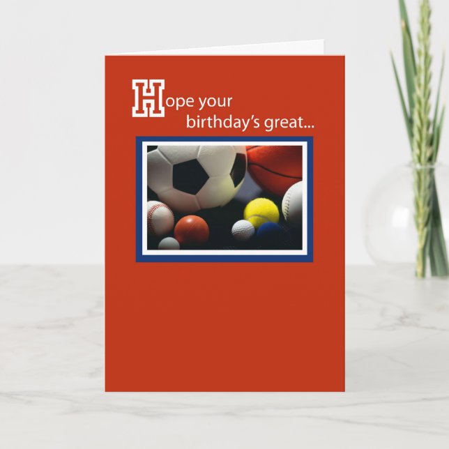 3968 Birthday Karte (Vorderseite)