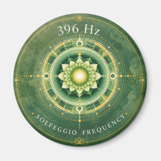 396 Hz Solfeggio-Frequenz-Magnet  Magnet