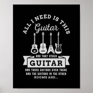 39.Alles, was ich brauche, ist diese Gitarre und d Poster