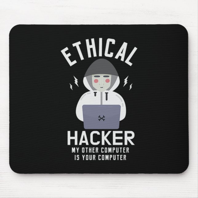 39.Ethischer Hacker mein anderer Computer ist Ihr  Mousepad (Vorne)