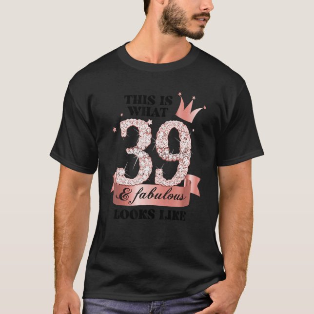 39 & Fabulous I Rose And White Party Group Candid  T-Shirt (Vorderseite)
