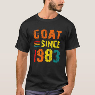 39. Geburtstag 39 Jahre alte Ziege seit 1983 T-Shirt