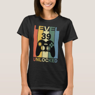39. Geburtstag des ungesicherten Videospiels der S T-Shirt