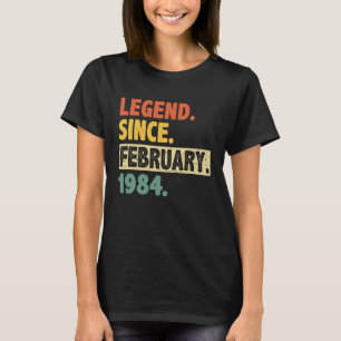 39. Geburtstag Phantastisch seit Februar 1984 39 J T-Shirt
