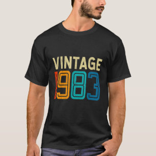39. Geburtstag Vintag 1983 39 Jahre alte Männer Fr T-Shirt