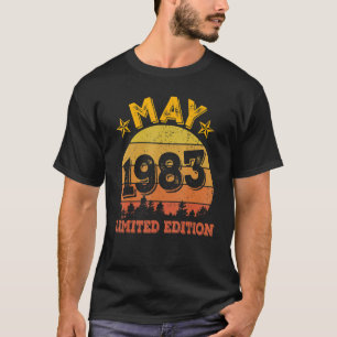 39. Geburtstagsdekorationen Mai 1983 39 Jahre alt T-Shirt