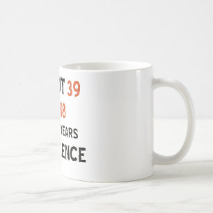 39. Geburtstagsentwürfe Kaffeetasse