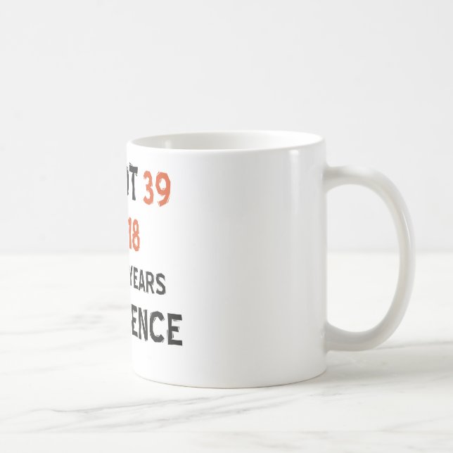 39. Geburtstagsentwürfe Kaffeetasse (Rechts)