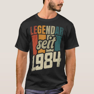 39. Geburtstagsfrau 39 Jahre 1984 Dekorativ T-Shirt