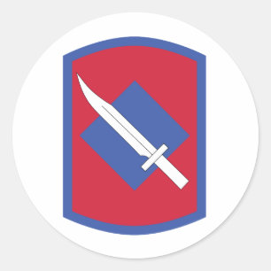 39. Infanterie-Brigaden-Kampfgruppe Runder Aufkleber
