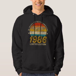 39 Jahre alt 1986 Retro Phantastisch 39. Geburtsta Hoodie