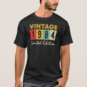 39 Jahre Vintag 1984 39. Geburtstag T-Shirt