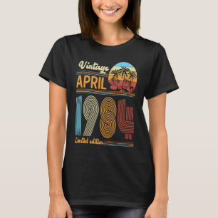 39 Jahre Vintager Geburtstag im April 1984 Frauen T-Shirt