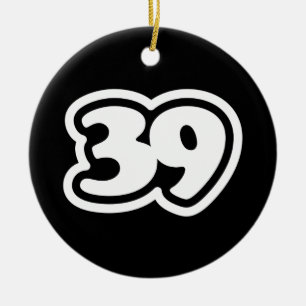 39 Japanischer Slang Sankyu Keramik Ornament