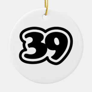 39 Japanischer Slang Sankyu Keramik Ornament