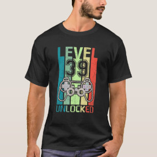 39. T-Shirt zum 39. Geburtstag des ungesicherten V
