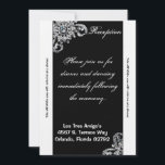 3.12x18 Empfang Card Diamond Jewelch Necklace Brac Einladung<br><div class="desc">Diese 3.12x18 Sized Empfang Card Einlage ist ideal für alle Paare, die in ihren Hochzeitseinladungen Platz für ihre Empfänger haben, um Empfang-Informationen zu erhalten. Diese sind so konzipiert, dass sie in die Ordner passen, um ein Layout für Einladungen zu erstellen. Diese sind mit Standard-weißen Umschlägen versehen, aber Sie können diese...</div>