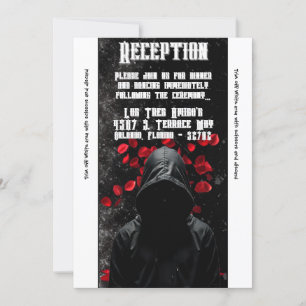 3.12x18 Empfang Card Haunting Adeline Zade Meadows Einladung