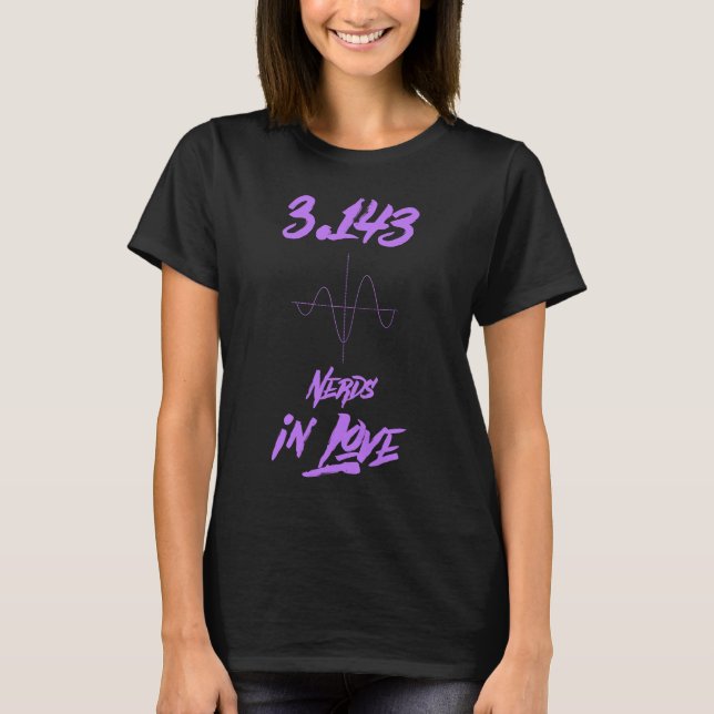 3.143 Nerds in Love	 T-Shirt (Vorderseite)