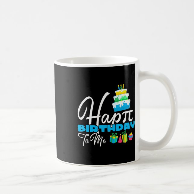 3.14 Glücklicher Geburtstag für Lehrer Kaffeetasse (Rechts)