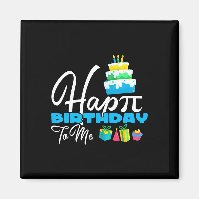 3.14 Glücklicher Geburtstag für Lehrer Magnet (Vorne)