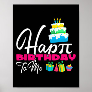 3.14 Glücklicher Geburtstag für Lehrer Poster