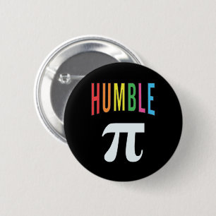 3.14 Humble Pie Pi Pun Funny Math Joke Button