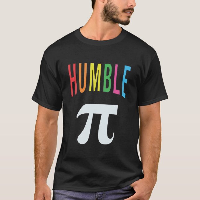 3.14 Humble Pie Pi Pun Funny Math Joke T-Shirt (Vorderseite)