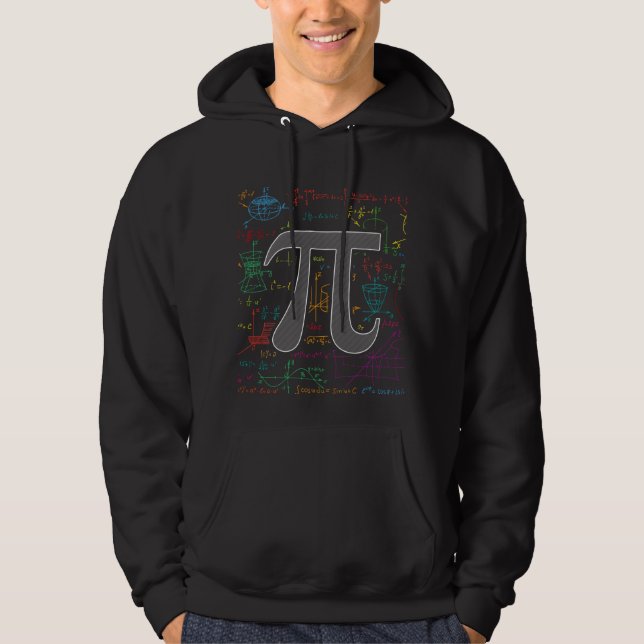 3,14 Mathe Irrationale Anzahl Hoodie (Vorderseite)
